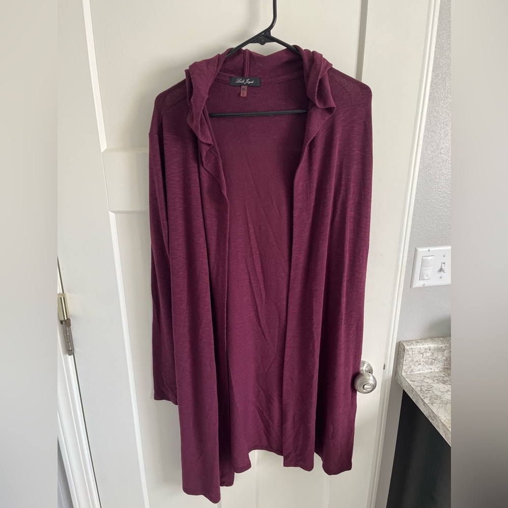 Hooded Duster Cardigan